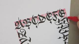 Pitt Artist Pen Calligraphy