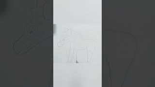 Zebra drawing|Zebra drawing #shorts