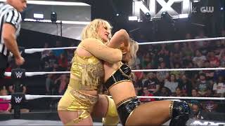 WWE NXT NIKKITA LYONS VS ADRIANNA RIZZO 11/12/24