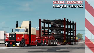 ATS | Special Transport | Clovis (NM) - Hobbs (NM) | Peterbilt 389 (6x4) | Timelapse