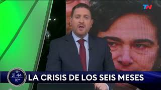 LA CRISIS DE LOS 6 MESES editorial de Jonatan viale en La Ves?? mar28/5/2024 #milei