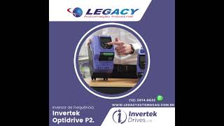 Inversor de Frequência Invertek Optidrive P2.