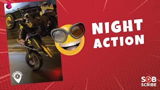 😳 Night Action | Rider | Motorcycle | Motorbike | Biker 🔥 ADVENTURES FEVER #shorts