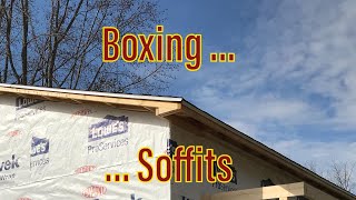 How to frame soffits for overhangs | Birdboxes