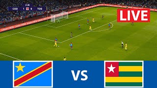 🔴EN DIRECT : Dr Congo vs Togo | Qualifications pour la Coupe du Monde de la FIFA 2026 (PES 21)