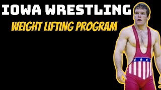 Iowa Wrestling // Terry Brands Weight Lifting Program