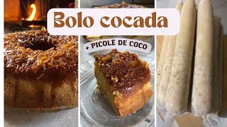 RECEITAS PARA FAZER COM COCO SECO: BOLO COCADA, GELADINHO de COCO QUEIMADO.