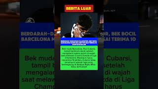 Bek termuda Barcelona di jahit 10 jahitan#ytshorts