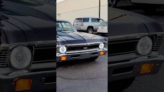 Chevrolet Nova SS classic cruising at big boy troy car meet