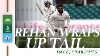 HIGHLIGHTS | Foxes Reduce Deficit On Rain Affected Day Two