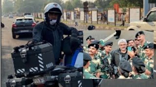 Thala Ajith road trip to Wagah border|north india|actor Ajith with Indian army on bike road trip