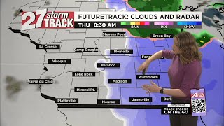 Wet, slushy snow impacts Thursday morning commute