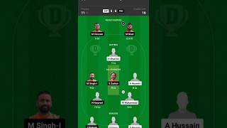 BAP vs RGD match dream11 team production। BAP vs RGD match dream 11 team।#shorts #ytshorts #dream11