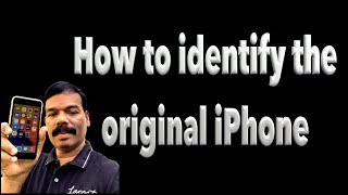 How to identify the original iPhone