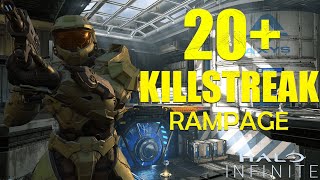 Rampage Killstreak On Recharge - Halo Infinite