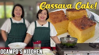 Cassava Cake with Leche Flan Toppings?! Easy recipe para sa pasko!