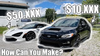 How Much Money Can You Make Off REBUILDING A SALVAGE SUBARU WRX?