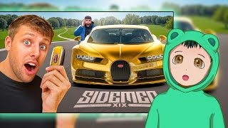 Reacting to "SIDEMEN MOST EXPENSIVE CAR CHALLENGE"