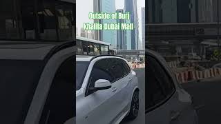 Burj khalifa Dubai Mall short: Outside of Dubai Mall Metro station #love #shorts #diy #subscribe