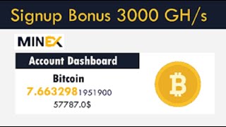 Minex.World || Bitcoin free mining || All Coins Free Cloud Mining Without Investment ||