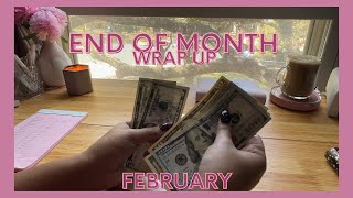 ✨FEBRUARY MONTHLY WRAP-UP✨  how much did I save?! | monthly wrap-up