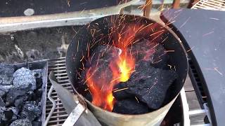 Lump Charcoal Sparks