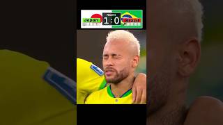 EPIC Japan Woman vs Brazil Man Imaginary Final Penalty Shootout #youtubeshorts #shorts