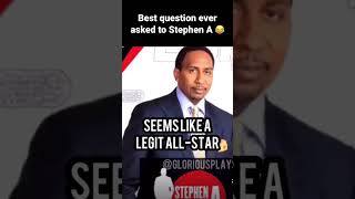 Best Question Ever Asked to Stephen A Smith 😂