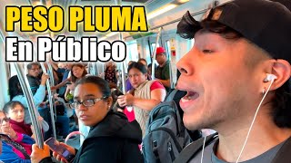 Lo Mejor de (Peso Pluma, Ella Baila Sola , La bebe, Shakira ,Karol G ) / Parodia CANTO en PÚBLICO