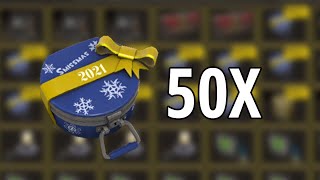 TF2 Unbox 50 winter 2021 case