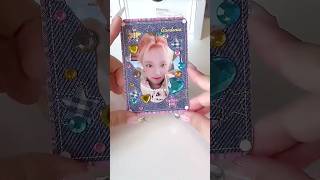 decorating yuqi photocard holder with stickers #yuqi #shorts #gidle #fypシ