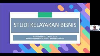 Studi Kelayakan Bisnis dalan Berwirausaha (Kuliah Tamu Kewirausahaan Bidang Gizi Tahun 2023)