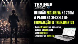 Reunião exclusiva - Planilha de formatação de treinamentos