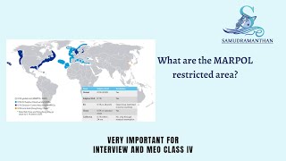 MEO Class 4 Oral | What are the MARPOL restricted area? | @_samudramanthan_