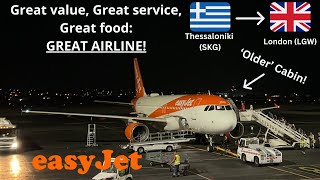 Trip Report | easyJet | Airbus A320 | Thessaloniki (SKG) - London (LGW)