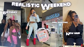 Realistic week in my life | Prepping for vlogmas , shopping , wax appt + more|