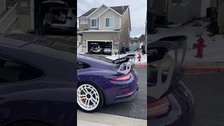 Loudest Porsche GT3RS in the world🙀 #gt3rs #porsche #loud