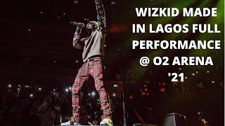 Wizkid 02 Arena 2021 The Movie| Full Performance Video | Chris Brown, Tems, Buju, Ella Mai, Skepta