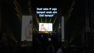 Duet haru kedua anak alm Didi kempot di pesta semalam Minggu#shortvideo #konser #didikempot #shorts