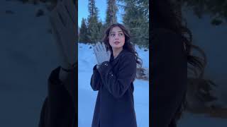 Pashto New song And Cute girl with snow #pashtonewsong #pashtomusic #trending