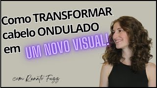 Como TRANSFORMAR cabelo CRESPO em UM NOVO VISUAL! com Renato Fuzz