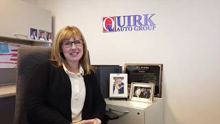 Jill Quirk Noyes shares Quirk Auto Group's Message: Community Commmitment & Open For Business