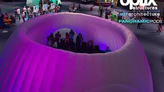 Panoramic Pods Pop Up Meeting Spaces Optix Structures