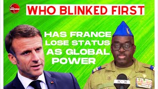 Why France Lose Status As Global Power In Africa Niger. Emmanuel Macron Niamey Niger Paris