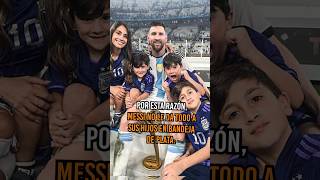 Por esta razón, Messi no le da todo a sus hijos en bandeja de plata 😱📝 #SHORTS