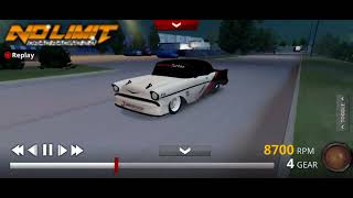 No limit drag racing 2.0 v2.0.2 Twim turbo Retro 1955 Chevrolet BelAir @5.510 et