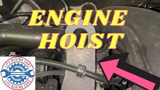 Ford Fiesta 2018 Petrol Engine Hoist Bracket Locations