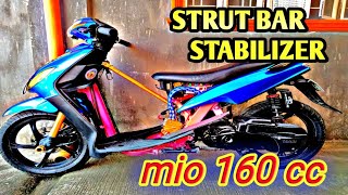 Paano ikabit o install ang Strutbar stabilizer mio 160cc power?