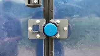 Honest review of Puck and Hasp Kit for Storage Door security, Proven Industries Puck Lock and Hasp