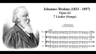 Brahms Op. 62 - 7 Lieder